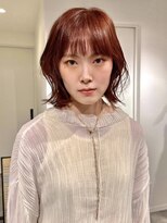 サンデイズド(SUNDAZED)&nbsp;ブリーチなし/ダブルカラー/ブラウンレッド