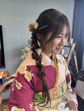 ノーリード(notre Lead) サイド編みおろし