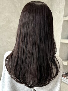 シベルバレー 横浜(sibell) ＊ロングレイヤーカット顔周りレイヤーウルフハッシュカット韓国