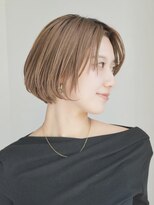 インセプション 銀座(INCEPTION) 前下がりショート・ボブ/パーマ/前髪なし/30代/40代/50代/長め