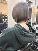 30代40代50代白髪ぼかしダブルカラーブリーチミルクティー