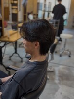 オーバーネオ 町田(OVER NEO) 【リヒト指名限定】曲がる縮毛矯正×センターパート