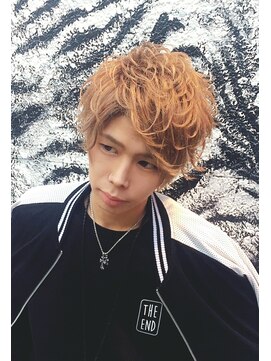 プログレスプラス 【ワイルドかっこいい☆】アップバング×ブラストマッシュ★