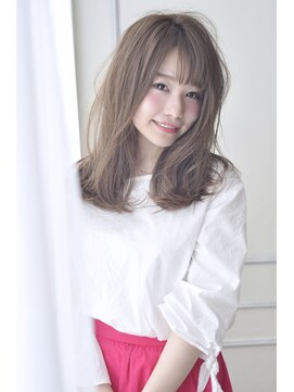 エルフォ(elfo) 【elfo】簡単スタイリングで人気！前髪ありの愛されロングヘア