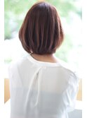 お手入れ簡単ボブ