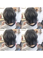 パラマ(Palama) 【Palama】外ハネボブ×ハイライト×ブルージュ☆