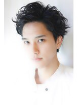 ブーケ(BOUQUET)&nbsp;くせ毛風パーマ・ソフトツーブロック・トランクスヘア