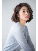 加藤貴大30代40代人気大人ユルウェーブふんわりアゴラインボブ