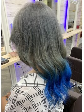 カプセル シンジュク(CAPSULE) 透明感☆夏スタイルグラデーション@岡しゃん