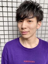 ディスイズバーバー(THIS IS BARBER)&nbsp;ツーブロック マッシュパーマ　束感ショート【札幌】