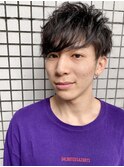 ツーブロック マッシュパーマ 束感ショート【札幌】