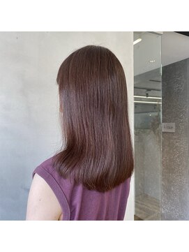 リジー(Litzy) 秋カラーラベンダーブラウン