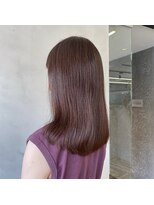 リジー(Litzy) 秋カラーラベンダーブラウン