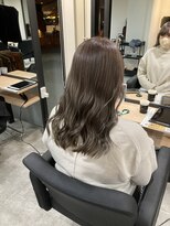 ラフ 難波店(LAFF)&nbsp;#黒髪#ボブルフ#ネビージュ#小顔#ワンレン