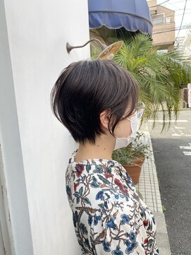 美容室 フィックス 透明感×まるみショート