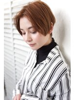 アール 北千住店(ar) 前髪なしくびれショート/20代30代40代/ハンサムショート 北千住