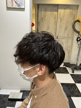 ルシードスタイル クリザンテーム マッシュ×パーマ