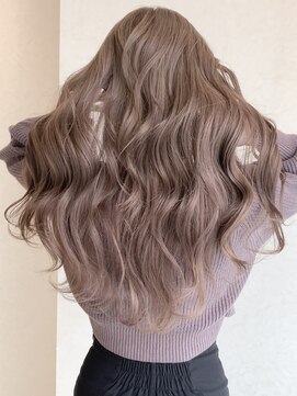 リード バイ ラグーン(LEAD by LAGOON) ホワイトミルクティーベージュケアブリーチインナーイヤリング