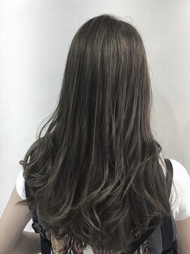 デイジー インデックスヘア 大島店(DAISY index hair) *外国人風極細メッシュ×グレーベージュ*