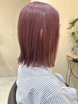 ヒビヲ(HIBIO)&nbsp;ダブルカラーピンクベージュミルクティーベージュイルミナカラー