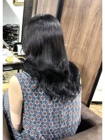 アルカナ 明治神宮前原宿(ARCANA)&nbsp;斜めバンググレージュカラーシルキーベージュ　マッシュパーマ