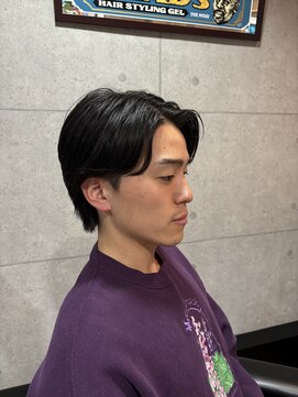 グロウヘアワークス(grow hair works) ナチュラルセンターパート