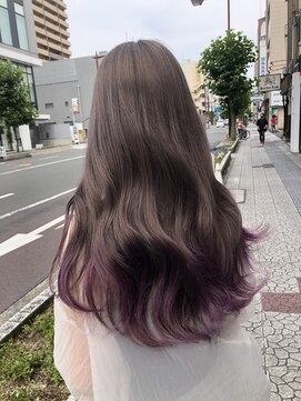 ボアップ(boappu) #裾カラー#冬カラー#髪質改善トリートメント