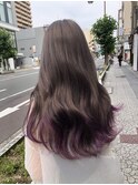 #裾カラー#冬カラー#髪質改善トリートメント