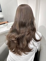 ベレーザ 渋谷(BELEZA)&nbsp;5792髪質改善グレージュカラーレイヤーロング韓国ワンホンヘア