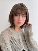 ボブ ボブカット ボブヘア ミニボブ レイヤーボブ 切りっぱなし