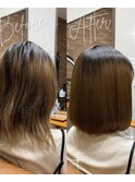 髪質改善ストレート
