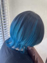 ファブ 千葉店(FaB)&nbsp;アクアブルー/春カラー/アンブレラカラー