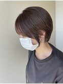 丸みシルエットが可愛い☆前髪2wayショート