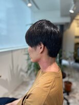 メンズカット バイ ソイクフ(メンズカット by SOY-KUFU) ショートヘアMEN'S HAIRカルマパーママッシュパーマ