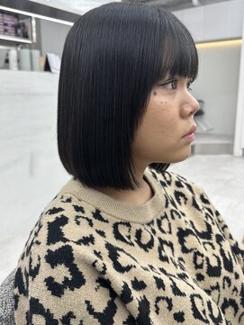 ビューナゴヤ 名駅(VIEW NAGOYA) 前髪カタログ/イメチェンスタイル／ウェーブパーマ/こなれミディ