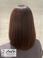 トトヘアーアンドネイル(toto hair and nail)&nbsp;人気NO.1【髪質改善カラーコース】カット・メテオカラー・TR