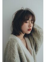 ラナ 新宿(lana)&nbsp;ボブウルフ/顔まわり/ワイドバング/レイヤー【lana hair 新宿】