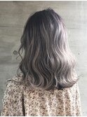 ゆるふわ大人可愛い♪20代30代パーマシアーグレージュ