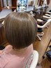 【白髪染めを重ねた方はこちら♪】脱白髪染めはがしカラー＋カット ￥22000