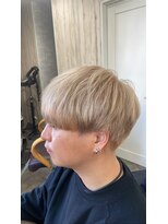 ヘアリゾートエーアイ 浅草店(hair resort Ai)&nbsp;ブリーチオンカラー　ホワイトベージュ