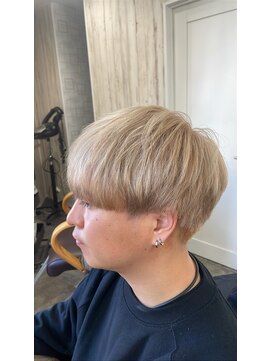 ヘアリゾートエーアイ 浅草店(hair resort Ai) ブリーチオンカラー　ホワイトベージュ