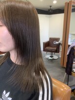 ラミール ヘアー ドレス(lamiell Hair Dress)&nbsp;#髪質改善　#縮毛矯正　#ツヤ髪　#グレージュ