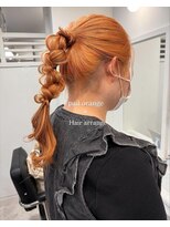 ヴィア(Via)&nbsp;10代20代30代/ペールオレンジ/髪質改善／ハイトーン