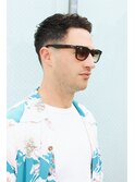 外国人風パーマウルフカルマパーマベリーショートダークアッシュ