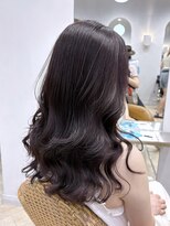 ティエラ 原宿 表参道(Tierra)&nbsp;【Tierra美侑】暗髪でも艶感抜群ピンクラベンダーカラー