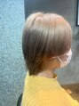 ラフィス ヘアー ココ 博多店(La fith hair coco) ホワイトベージュメンズカット☆