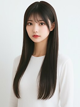 リコ 池袋東口店(Liko)の写真/池袋駅東口3分の美容室◆髪質改善で艶のある美髪が手に入る《Cut+ヴァリジョア髪質改善ストレート￥17000》