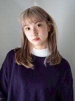 ムーン バイ ケンジ(moon by KENJE)&nbsp;【daichi】ベージュカラー/セミロング