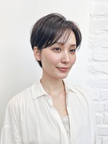 グロウ ヘアデザイン(grow)&nbsp;グロッシーブラックショート