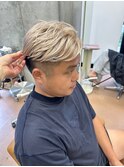 メンズホワイトミルクティー